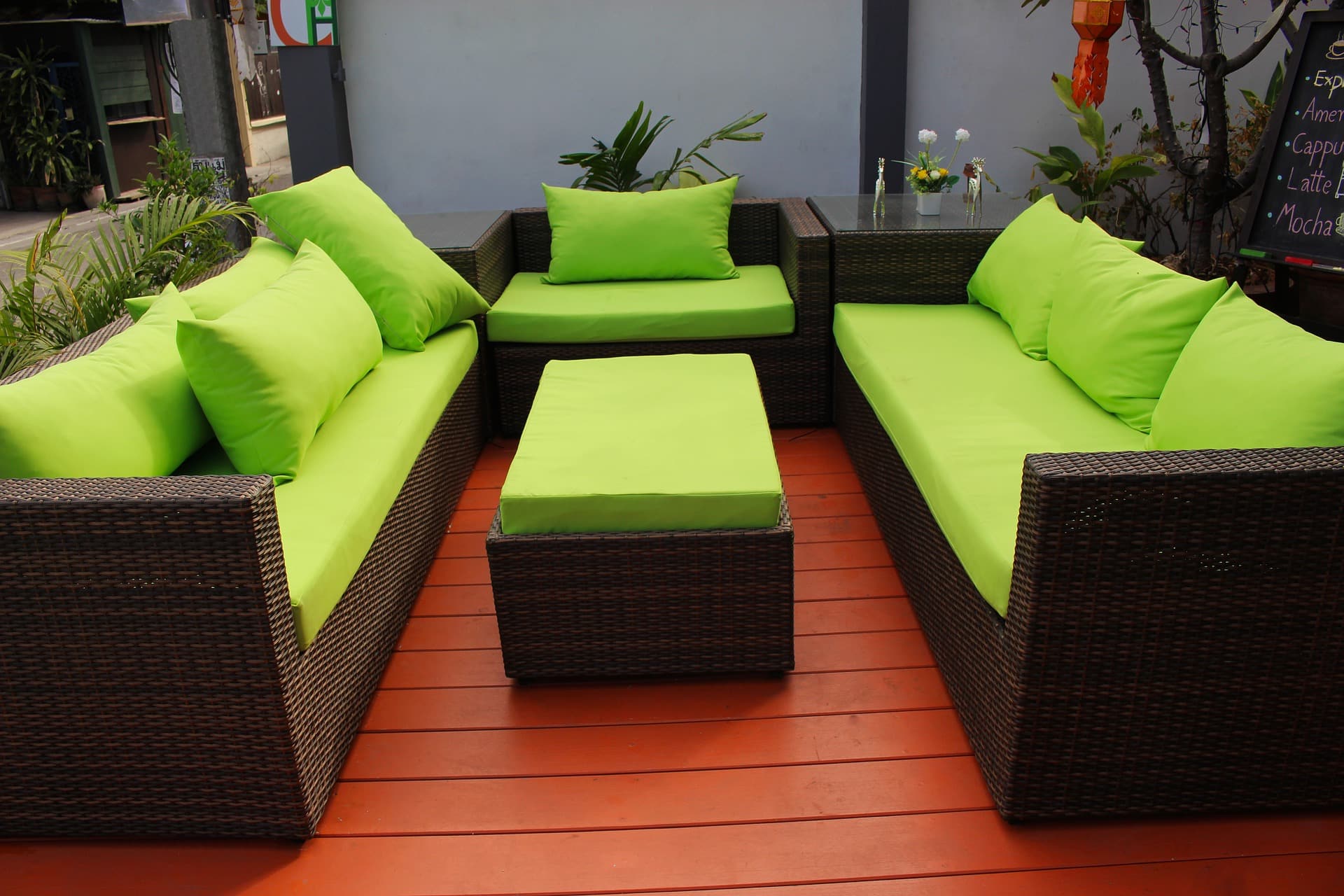 grüne Lounge